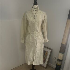 Women's Cream Trench Coat